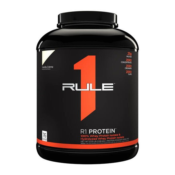Rule One R1 Protein, Vanilla Creme - 2280g