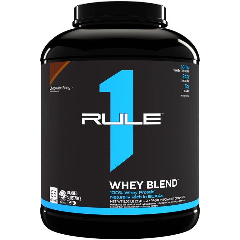 Rule One R1 Whey Blend, Chocolate Fudge - 2280g