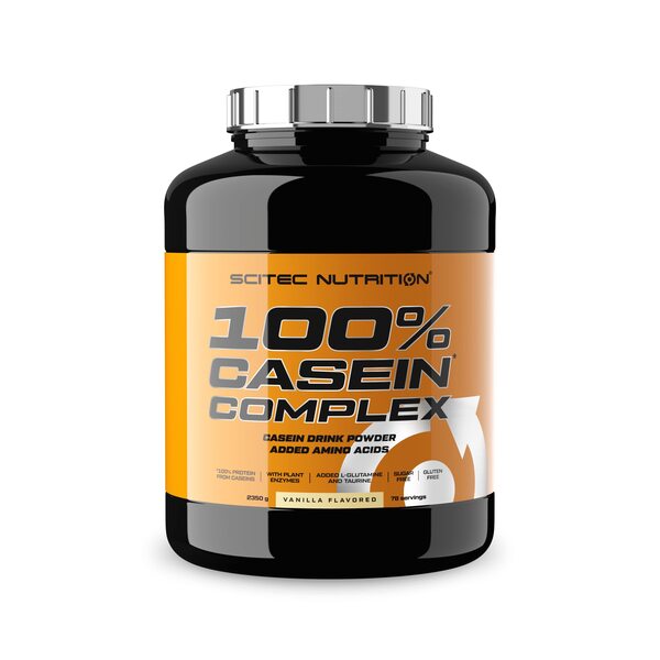 SciTec 100% Casein Complex, Vanilla - 2350g