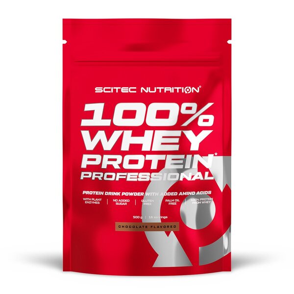 SciTec 100% Whey Protein Professional, Chocolate Cookies & Cream - 500g