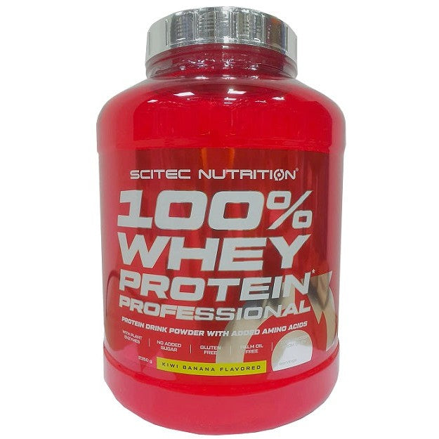 SciTec 100% Whey Protein Professional, Kiwi-Banana - 2350g