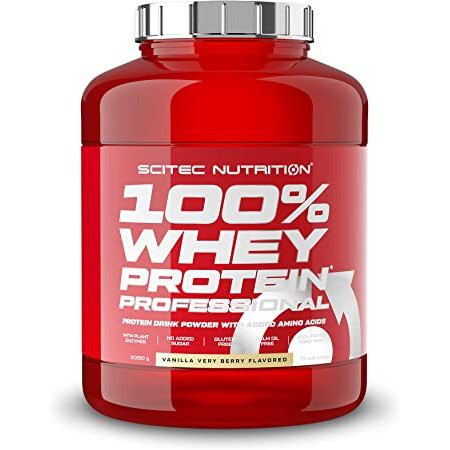 SciTec 100% Whey Protein Professional, Vanilla Very Berry - 2350g