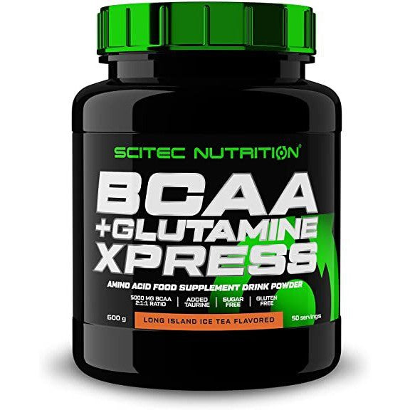 SciTec BCAA + Glutamine XPress, Long Island Ice Tea - 600g