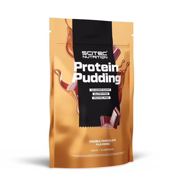 SciTec Protein Pudding (Bag), Double Chocolate - 400g