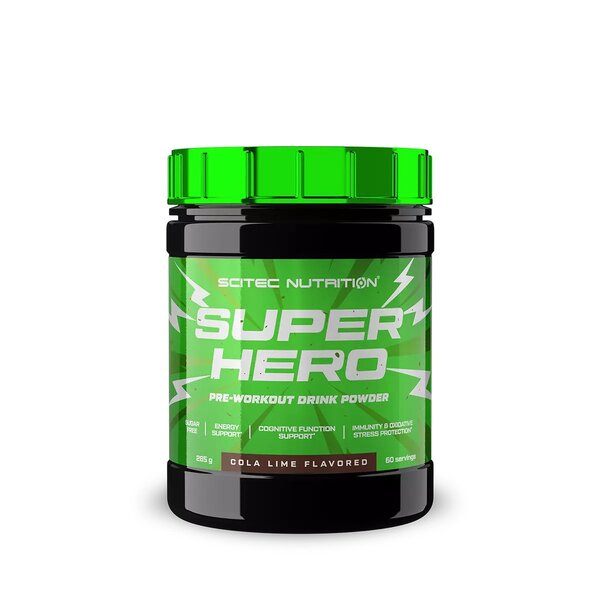 SciTec Superhero, Cola-Lime - 285g