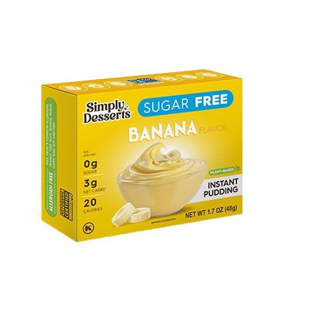 Simply Delish Instant Pudding, Banana - 48g