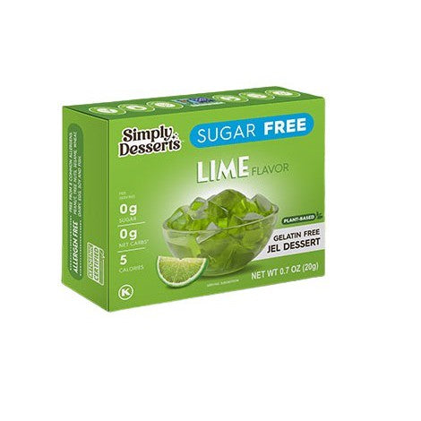 Simply Delish Jel Dessert, Lime - 20g