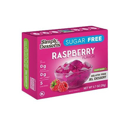 Simply Delish Jel Dessert, Raspberry - 20g