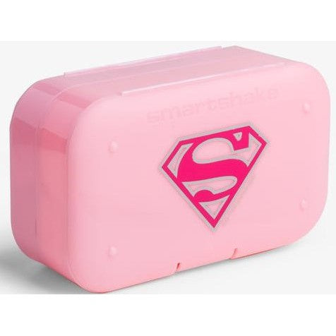 SmartShake Pill Box Organizer, 2-pack - DC Supergirl