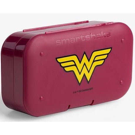 SmartShake Pill Box Organizer, 2-pack - DC Wonderwoman