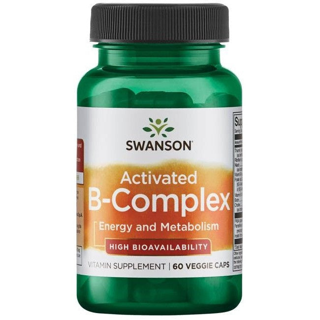Swanson Activated B-Complex - 60 vcaps