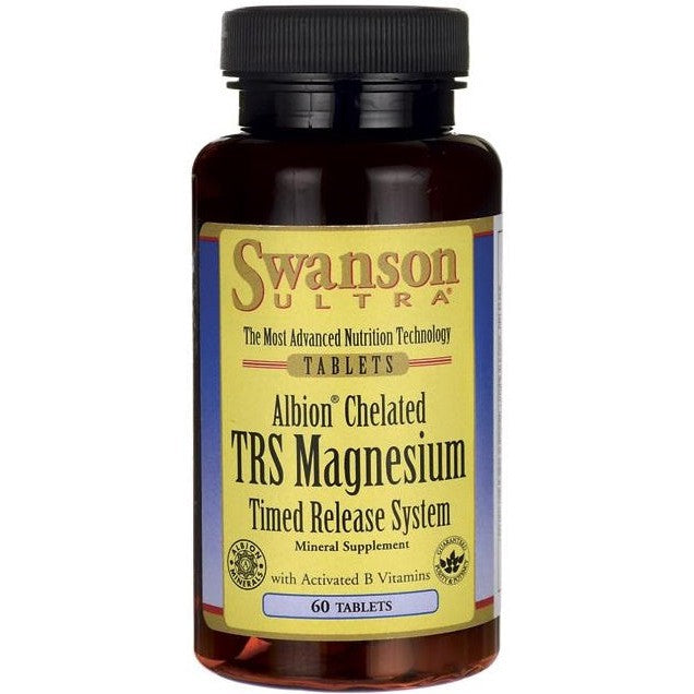 Swanson Albion Chelated TRS Magnesium - 60 tablets