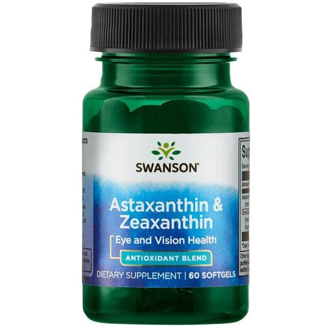 Swanson Astaxanthin & Zeaxanthin - 60 softgels
