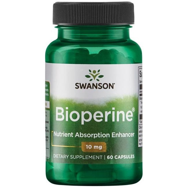 Swanson Bioperine, 10mg - 60 caps