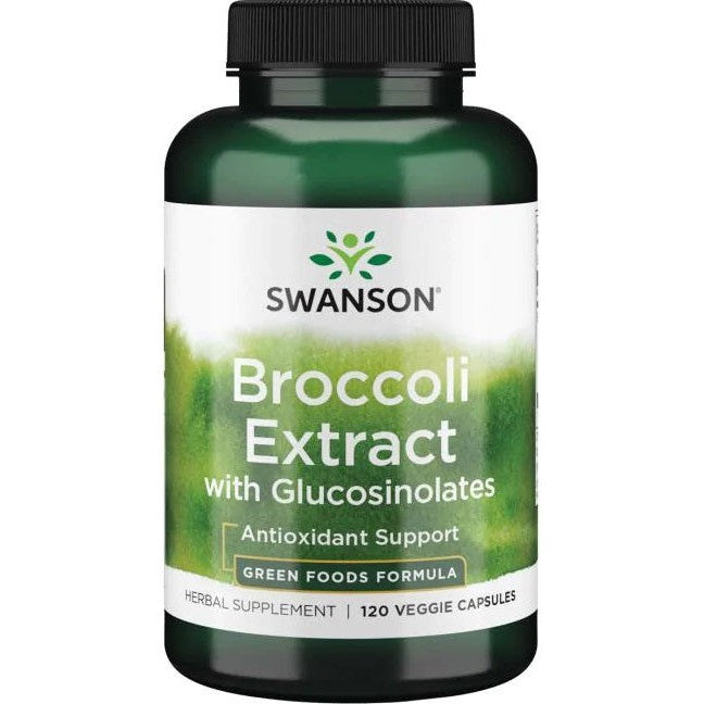 Swanson Broccoli Extract with Glucosinolates - 120 vcaps
