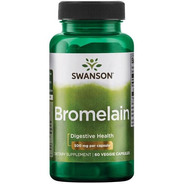 Swanson Bromelain, 500mg - 60 vcaps