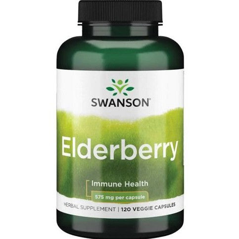 Swanson Elderberry - 120 vcaps