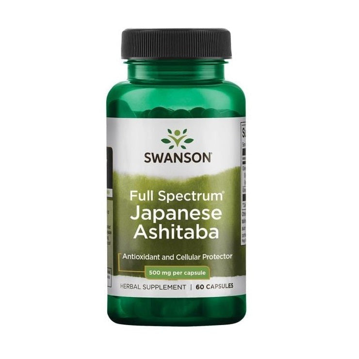 Swanson Full Spectrum Japanese Ashitaba, 500mg - 60 caps
