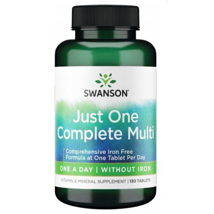 Swanson Just One Complete Multi without Iron - 130 tablets