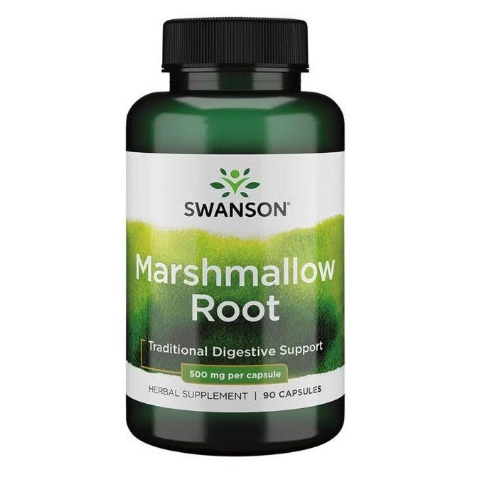 Swanson Marshmallow Root, 500mg - 90 caps