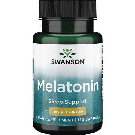 Swanson Melatonin, 1mg - 120 caps