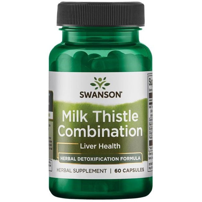 Swanson Milk Thistle Combination - 60 caps
