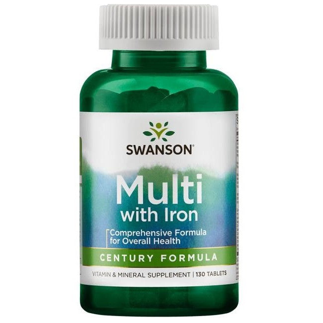 Swanson Multi with Iron - Century Formula - 130 tabs