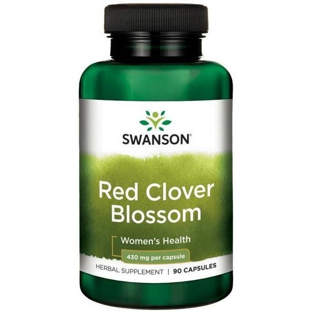 Swanson Red Clover Blossom, 430mg - 90 caps