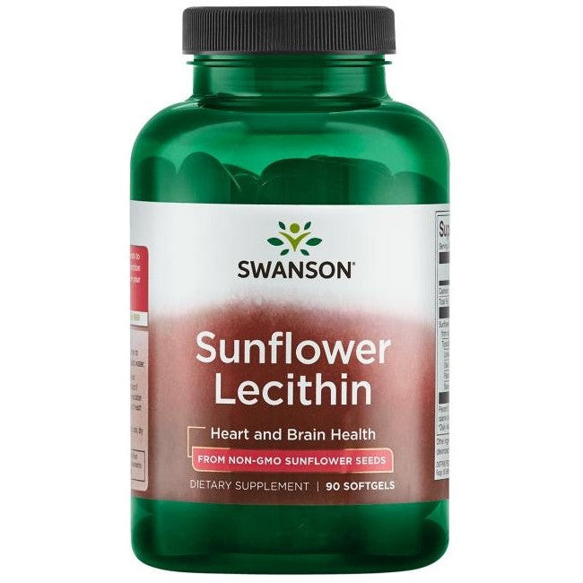 Swanson Sunflower Lecithin - 90 softgels