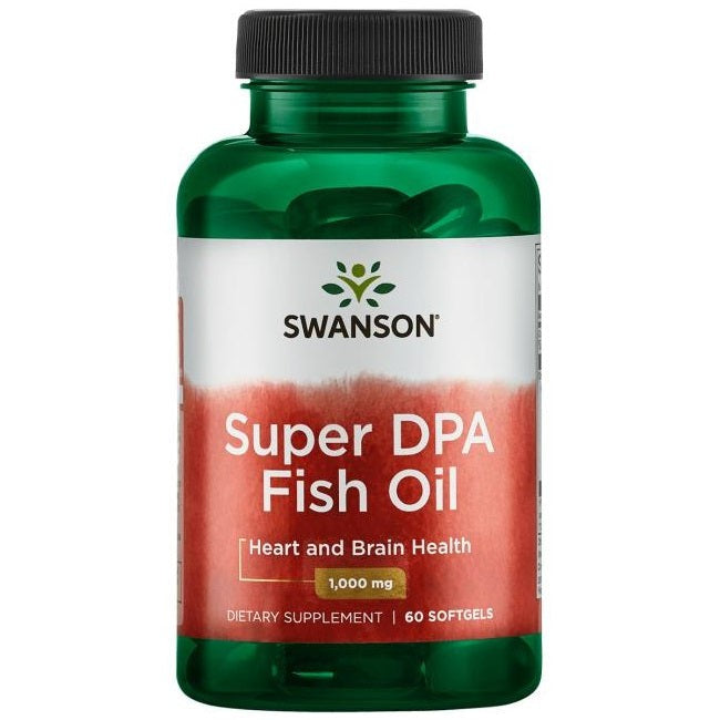Swanson Super DPA Fish Oil - 60 softgels