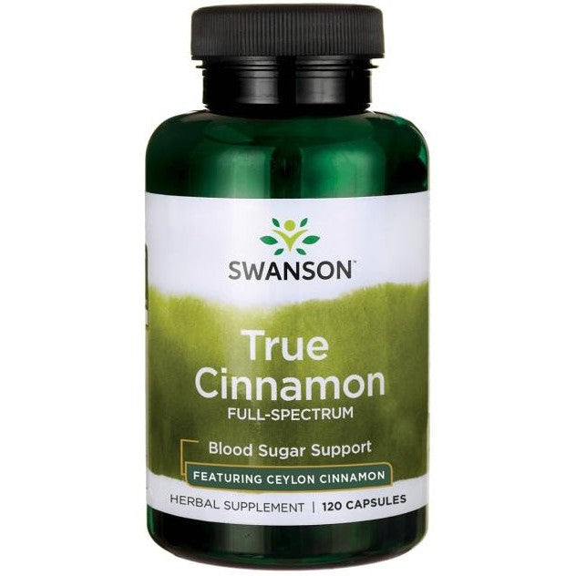 Swanson True Cinnamon Full Spectrum - 120 caps