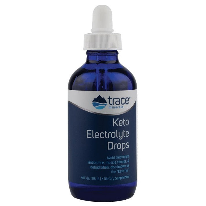 Trace Minerals Keto Electrolyte Drops - 118 ml.