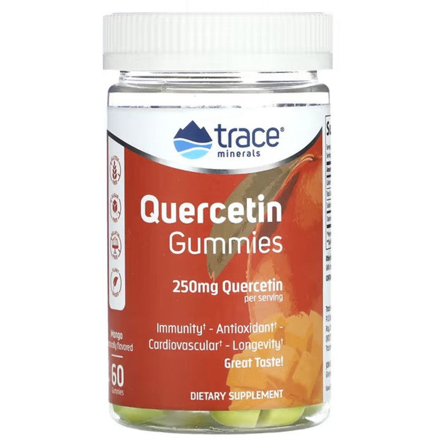Trace Minerals Quercetin Gummies, 250mg - 60 gummies