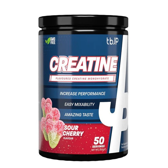 Trained by JP Creatine, Sour Cherry (Tub) - 300g