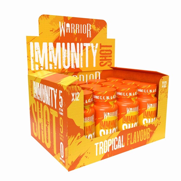Warrior Immunity Shot, Tropical - 12 x 60 ml.