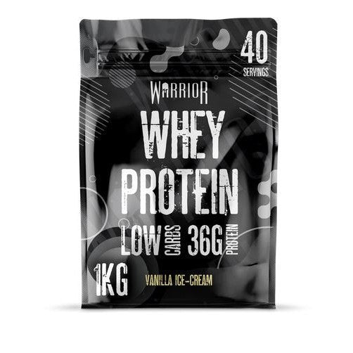 Warrior Whey Protein, Vanilla Ice Cream - 1000g