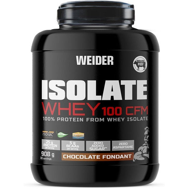 Weider Isolate Whey 100 CFM, Chocolate Fondant - 908g