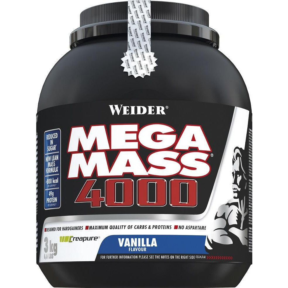 Weider Mega Mass 4000, Chocolate - 3000g