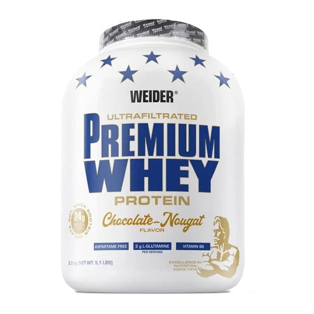 Weider Premium Whey, Chocolate Nougat - 2300g