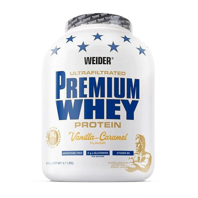 Weider Premium Whey, Vanilla Caramel - 2300g