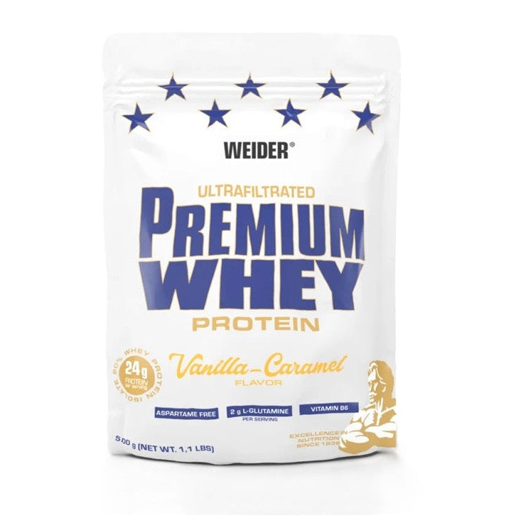 Weider Premium Whey, Vanilla Caramel - 500g