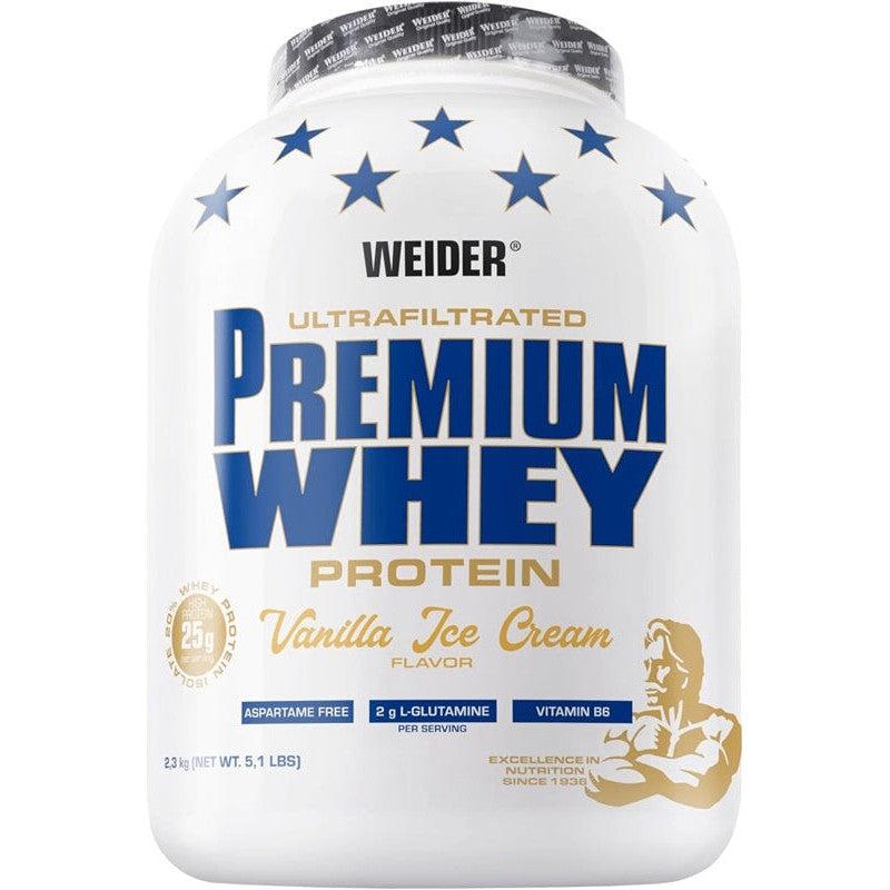 Weider Premium Whey, Vanilla Ice Cream - 2300g
