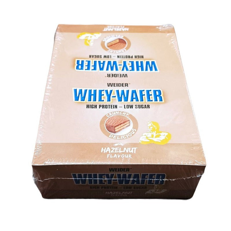 Weider Whey-Wafer, Hazelnut - 12 x 35g