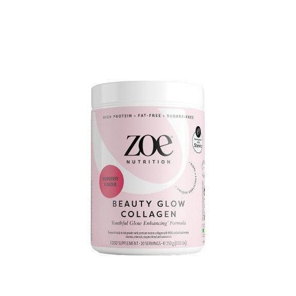 ZOE Nutrition Beauty Glow Collagen, Raspberry - 250g