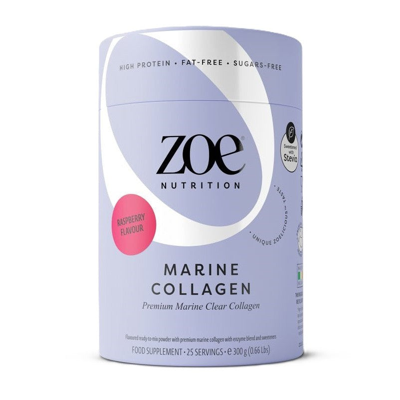 ZOE Nutrition Marine Collagen, Raspberry - 300g