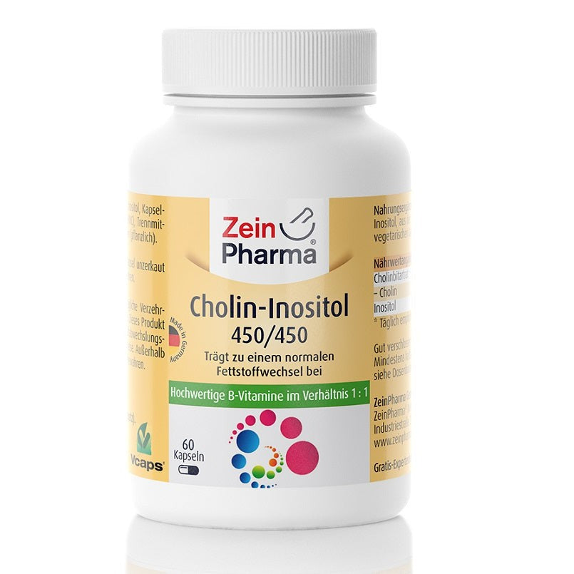 Zein Pharma Choline-Inositol 450/450mg - 60 caps