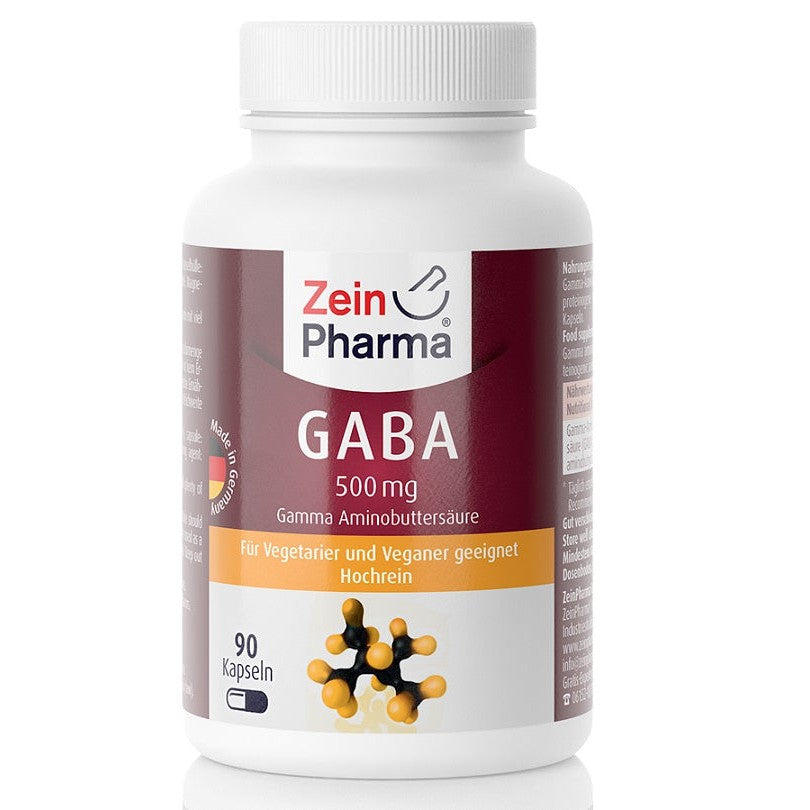 Zein Pharma GABA, 500mg - 90 caps