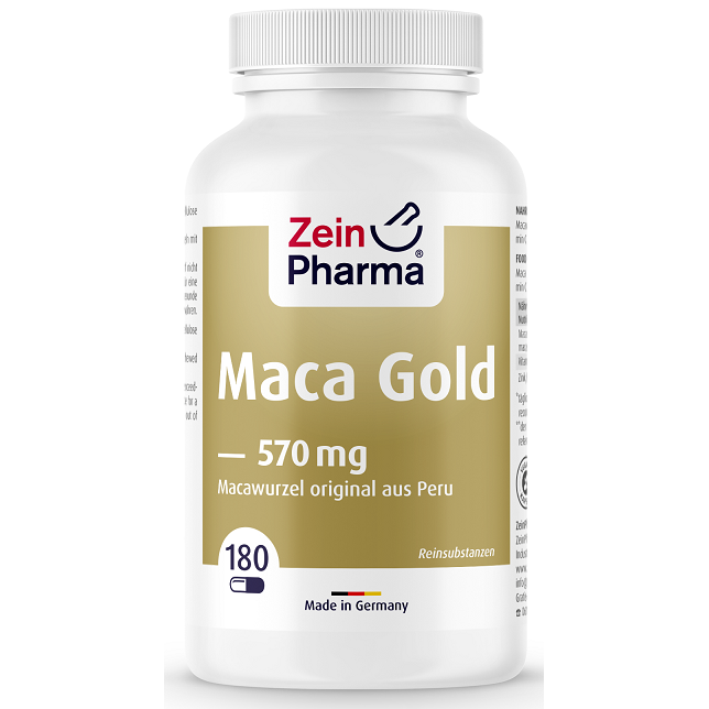 Zein Pharma Maca Gold, 570mg - 180 caps