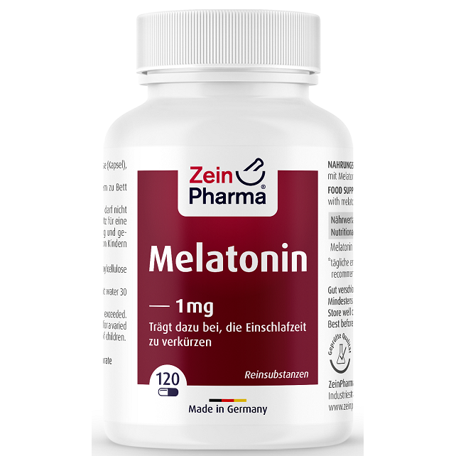 Zein Pharma Melatonin, 1mg - 120 caps