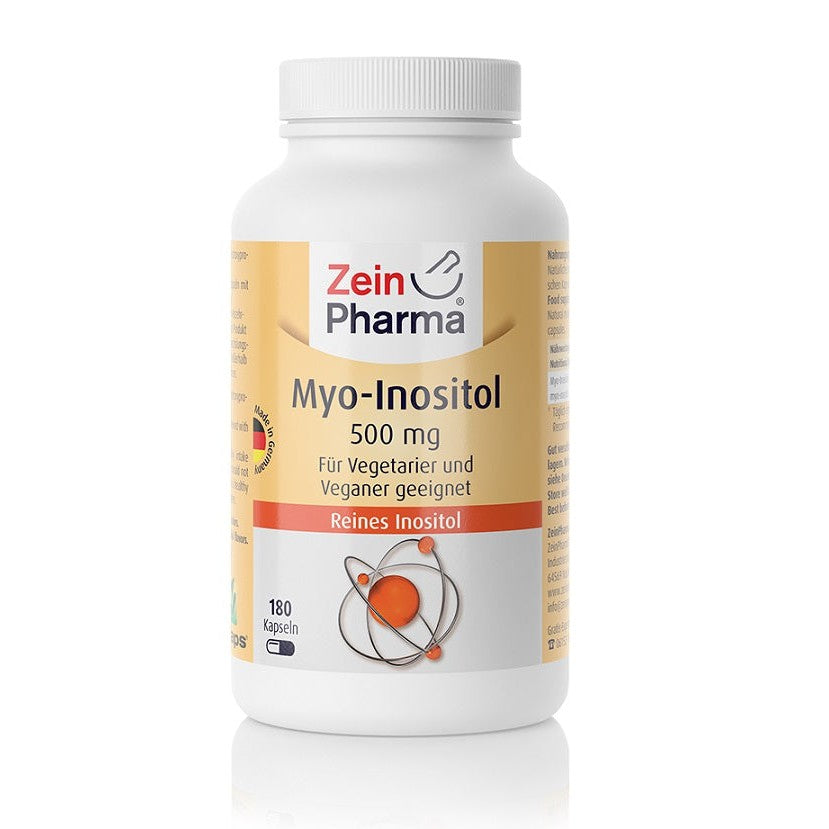 Zein Pharma Myo-Inositol, 500mg - 180 caps